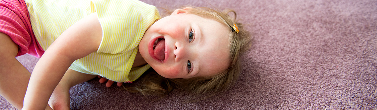 Special Needs Child Playing